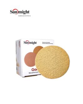 Sunmight Gold 02321 Open Coated Sanding Disc, 6 in, P1200 Grit, Premium Aluminum Oxide, PSA Attachment