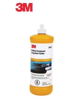3M™ 05973 Rubbing Compound, 1 qt Bottle, Tan, Liquid, Compound