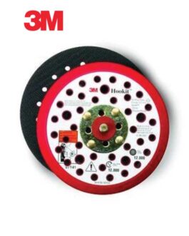 3M™ 20356 203 Series Dust Control Low Profile Disc Pad, 6 in Dia, 5/16 in - 24 TPI Arbor, Hook and Loop Attachment