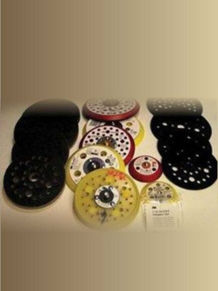 3M™ Hookit™ 20425 Low Profile Finishing Dust Control Clean Sanding Disc Pad, 6 in Dia - Imagen 4
