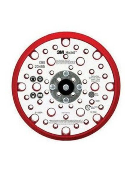 3M™ Hookit™ 20465 Low Profile Finishing Dust Control Clean Sanding Disc Pad, 6 in Dia - Imagen 2