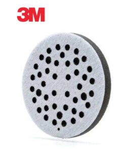 3M™ 28321 Clean Sanding Soft Interface Disc Pad, 5 in Dia x 3/4 in L x 5 in W, Hook and Loop Attachment