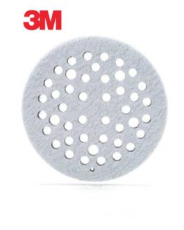 3M™ 28321 Clean Sanding Soft Interface Disc Pad, 5 in Dia x 3/4 in L x 5 in W, Hook and Loop Attachment