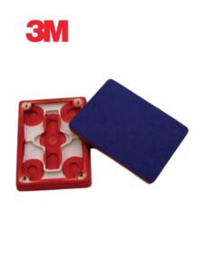 3M™ 28660 Regular Molded Sheet Pad, 7-3/4 in Dia L x 2-3/4 in W, PSA Attachment, Foam