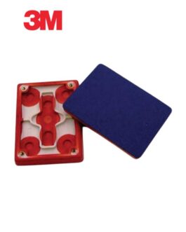 3M™ 28660 Regular Molded Sheet Pad, 7-3/4 in Dia L x 2-3/4 in W, PSA Attachment, Foam