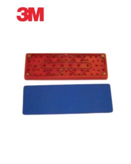 3M™ 28660 Regular Molded Sheet Pad, 7-3/4 in Dia L x 2-3/4 in W, PSA Attachment, Foam