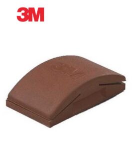 3M™ 35519 Sanding Block, 5 in Dia L x 2-3/4 in W, Clip-On Attachment, Rubber