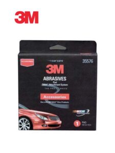 3M™ 35576 45 deg Disc Pad, 6 in Dia, 5/16 in - 24 TPI Arbor, PSA Attachment