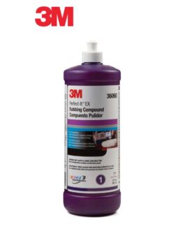 Perfect-It™ 36060 EX AC Rubbing Compound, 1 qt Bottle, White, Liquid