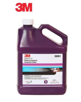 Perfect-It™ 36061 EX AC Rubbing Compound, 1 qt Bottle, White, Liquid