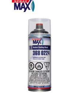 SprayMax® 3680224 1K Texture Coating, 13.5 oz Aerosol Can, Black, Liquid