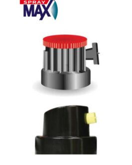 SprayMax® Fill Can® 3746213 Nozzle, Black/Yellow, Use With: 1K and 2K FillClean Aerosols