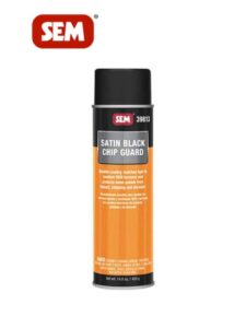 SEM® 39813 Chip Guard, 20 oz Aerosol Can, Satin Black, Fine-Medium Texture