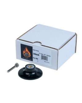 High Teck™ 3MAN Mandrel and Back-Up Pad, 3 in