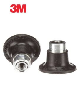 3M™ 45101 450 Series Dust Control Regular Disc Pad, 1 in Dia, 1/4 in – 20 TPI Arbor, Roloc™ TR Attachment