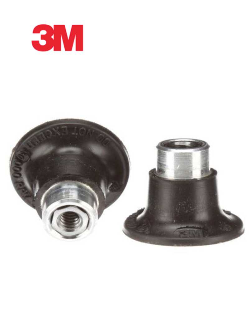 3M™ 45101 450 Series Dust Control Regular Disc Pad, 1 in Dia, 1/4 in - 20 TPI Arbor, Roloc™ TR Attachment - Imagen 2