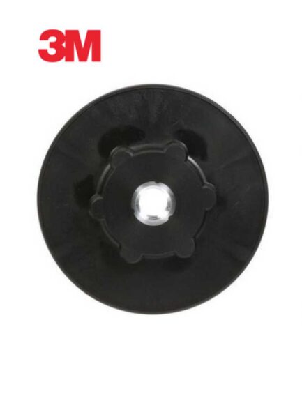 3M™ 45190 451 Series Retainer Nut Disc Pad Hub, 4-1/2 in Dia, 5/8 in - 11 TPI Arbor, Threaded Attachment