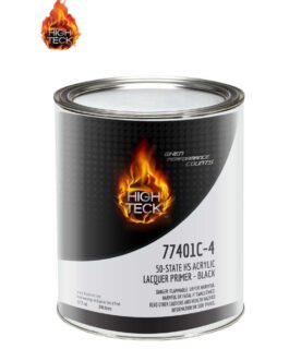 High Teck 77401C-4 50 State High Solids Acrylic Lacquer Primer-Black-QT