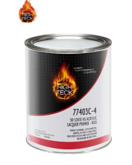 High Teck 77403C-4 50-State High Solids Acrylic Lacquer Primer-Red-QT