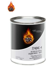 High Teck 77404C-4 50-State High Solids Acrylic Lacquer Primer-white-QT