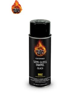High Teck™ 9902 Performance Series Enamel, 12 oz, Aerosol Can, Semi-Gloss Black
