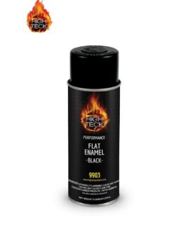 High Teck™ 9903 Performance Series Enamel, 12 oz, Aerosol Can, Flat Black