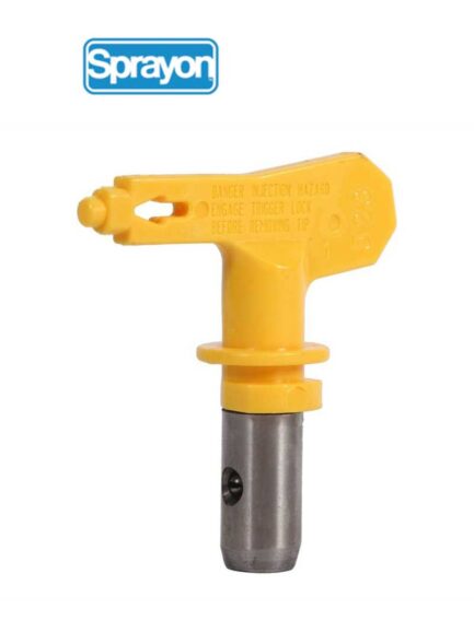 Sprayon® B70250000 Spray Tip Nozzle, Yellow, For Custom Aerosol Filling Machine