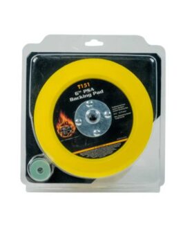 High Teck™ T151 Backing Pad, 6 in Dia, 10000 rpm, Medium Density, PSA, Polyurethane Foam