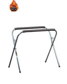 High Teck™ T430 Unassembled Portable Workstand, 46 in H, 500 lb Load, Foam Padded Top and Tubing