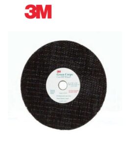 Green Corps™ 01991 Cut-Off Wheel, 3 in Dia x 3/16 in THK Wheel, 3/8 in Center Hole, Aluminum Oxide Abrasive