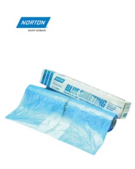Norton® 03345 Premium Plastic Sheeting, 16 ft W x 350 ft L, 0.4 mil THK, Blue