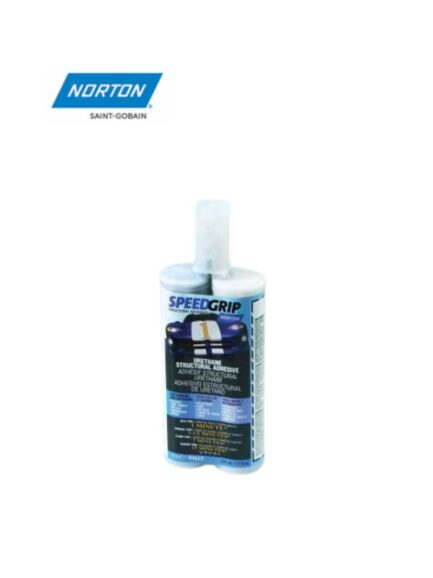 Norton® SPEEDGRIP™ 04615 Structural Adhesive, 220 mL, Liquid, Black, 1.288 at 70 deg F, 1.5 min Application