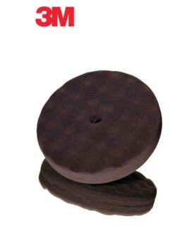 Perfect-It™ 05707 Double-Sided Polishing Pad, 8 in Dia, Quick Connect Attachment, Foam Pad, Gray