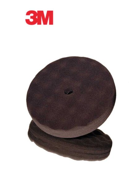 Perfect-It™ 05707 Double-Sided Polishing Pad, 8 in Dia, Quick Connect Attachment, Foam Pad, Gray
