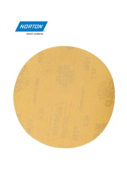 Norton® Gold Reserve™ 06229 A296 Series NorGrip Sanding Disc, 6 in, P400 Grit, Aluminum Oxide