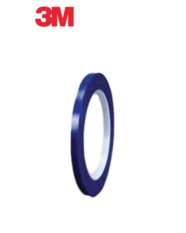 Scotch® 06405 471+ Series Fine Line Masking Tape, 36 yd x 1/4 in, 5.3 mil THK, Indigo