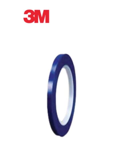 Scotch® 06405 471+ Series Fine Line Masking Tape, 36 yd x 1/4 in, 5.3 mil THK, Indigo