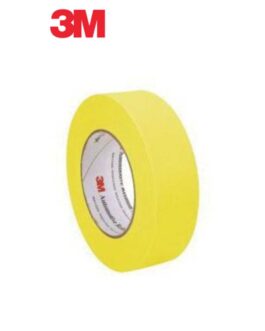 3M™ 06654 388N Automotive Refinishing Masking Tape, 55 m x 36 mm, 6.3 mil THK, Yellow, 388N