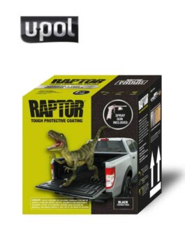 U-POL® 0820G National Rule Raptor Kit, 1 gal, Black, 125 sq-ft Coverage