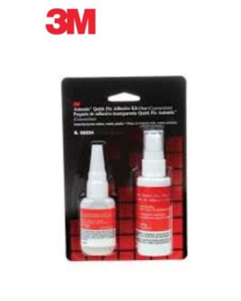 3M™ Automix™ 08224 Quick Fix Cyanoacrylate Adhesive Kit, Bottle, Liquid, Clear, 1 min Application