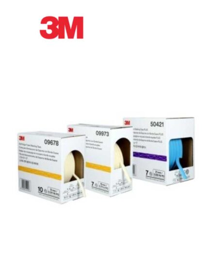 Soft Edge Foam Masking Tape, 09678, 1/2 in x 165 ft (13 mm x 50 m), 1 roll per b