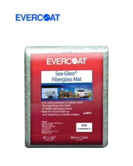 EVERCOAT® Sea-Glass® 100941 Fiberglass Mat, 11.5 oz Bag, White/Neutral, Solid