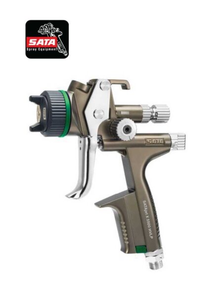 SATA® SATAjet® X 5500 1061960 HVLP Standard Spray Gun with Cup, 1.4 mm O-Nozzle, 0.6, 0.9 L Capacity
