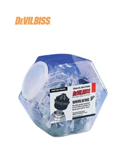 DevilBiss® Whirlwind™ 130028 Disposable Air Filter, 1/4 in MNPT Inlet, 1/4 in FNPT Outlet Port, 125 psi