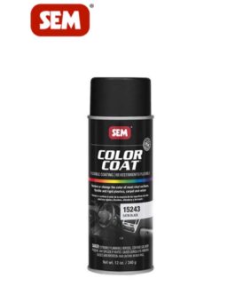 Color Coat™ 15243 Specialty Flexible Coating, 16 oz, Satin Black, No VOC VOC, 1:10 Mixing, 10 sq-ft Coverage