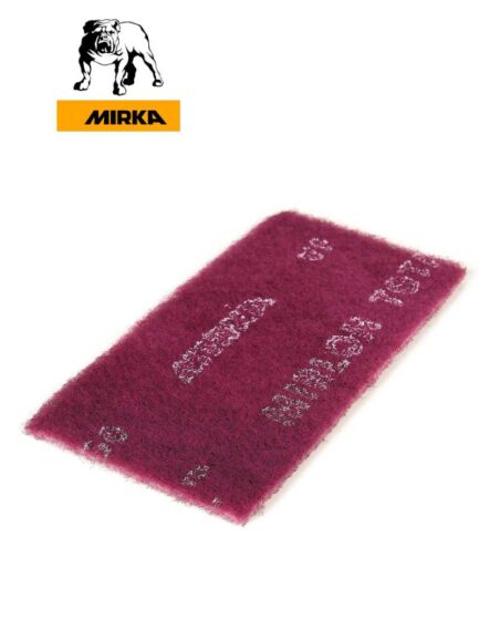 Mirka® Mirlon Total® 18-118-447 18 Series Non-Woven Scuff Pad, 4-1/2 in W x 9 in L, 360 Grit