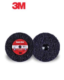 Scotch-Brite™ 21552 XT Pro Series Clean and Strip Disc, 4 in Dia, Extra Coarse Grade, 12000 rpm, Purple