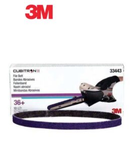 Cubitron™ II 33443 File Belt, 1/2 in W x 18 in L, 36 Grit, Purple