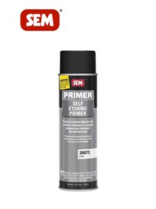 SEM® 39673 Self-Etching Primer, 20 oz Aerosol Can, Black, 59.53% VOC