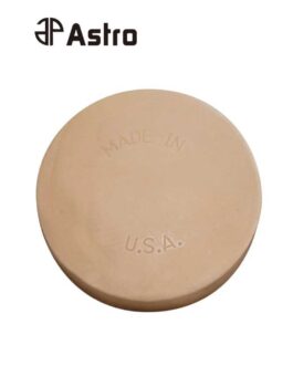 Astro Pneumatic® Smart Eraser® 400E Eraser Pad, 4 in Dia, 5/16-24 Arbor/Shank, 4000 rpm, Rubber, Beige